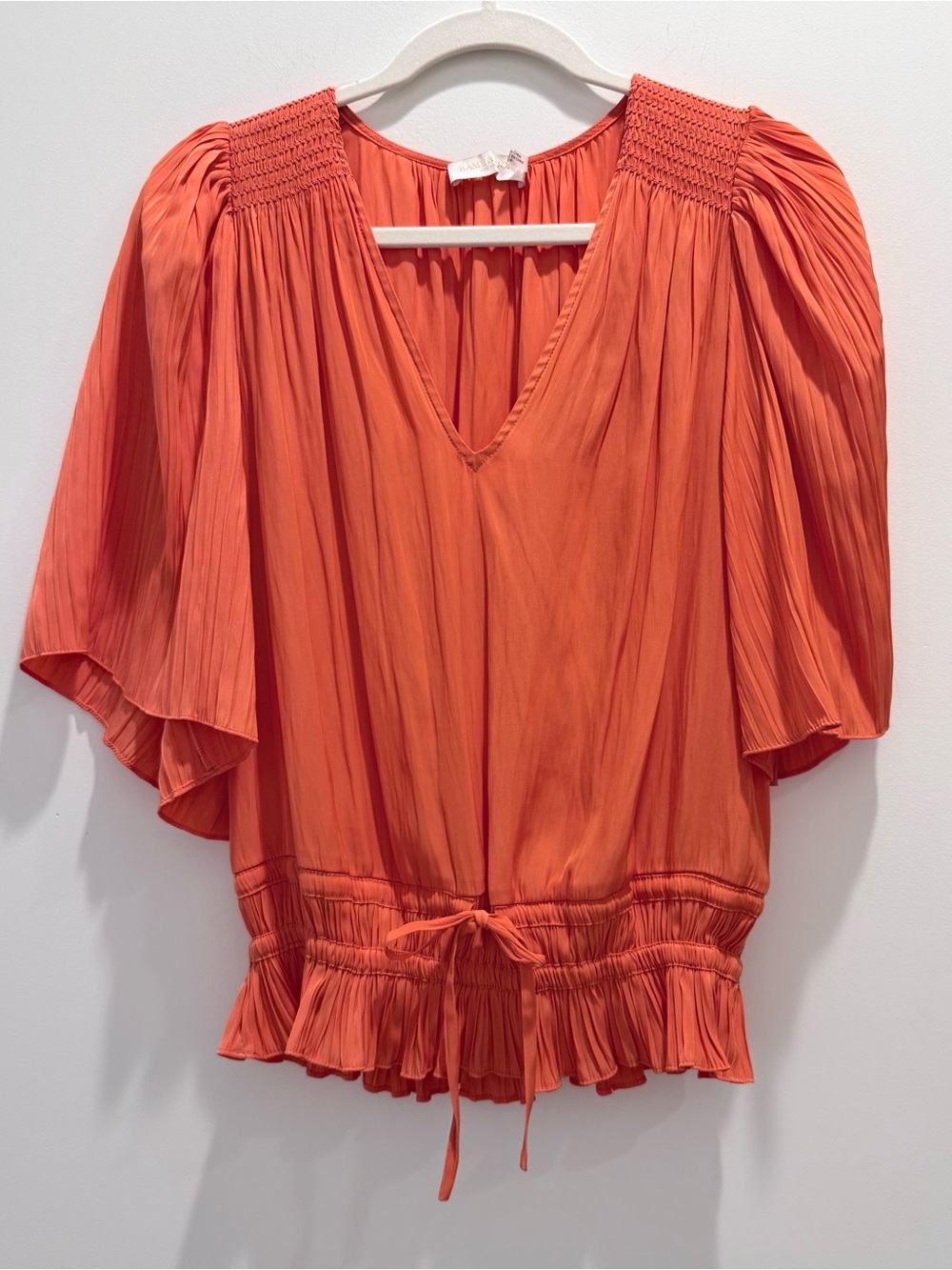 Ramy Brook Flutter Sleeve Blouse